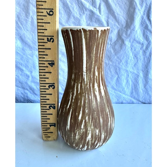 Rustic Textured Pigeon Forge Art Pottery Vase | Vintage Home Decor - Picture 9 of 10